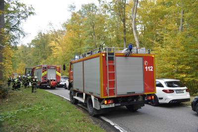 Hoher Sachschaden und ein Verletzter nach Verkehrsunfall bei Baltmannsweiler